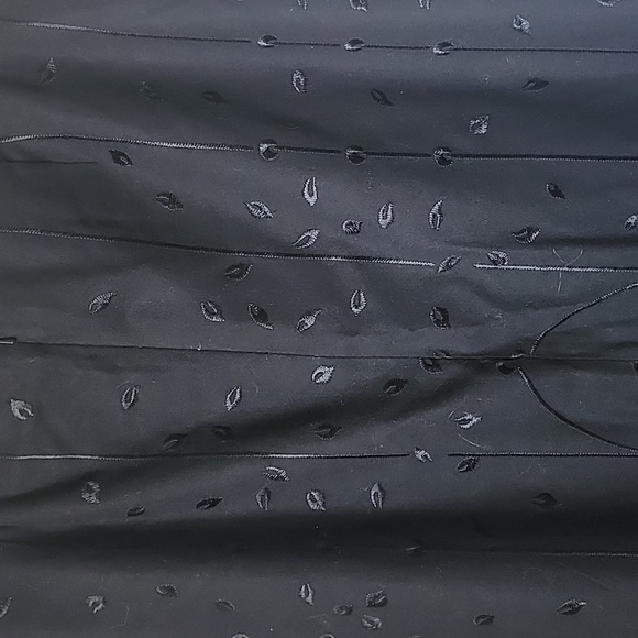 Talbots size 14 black embroidered wool maxi skirt - Picture 6 of 8